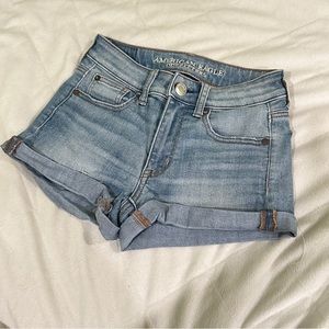 American Eagle Outfitters Super Super Stretch High Rise Shorts - US 0